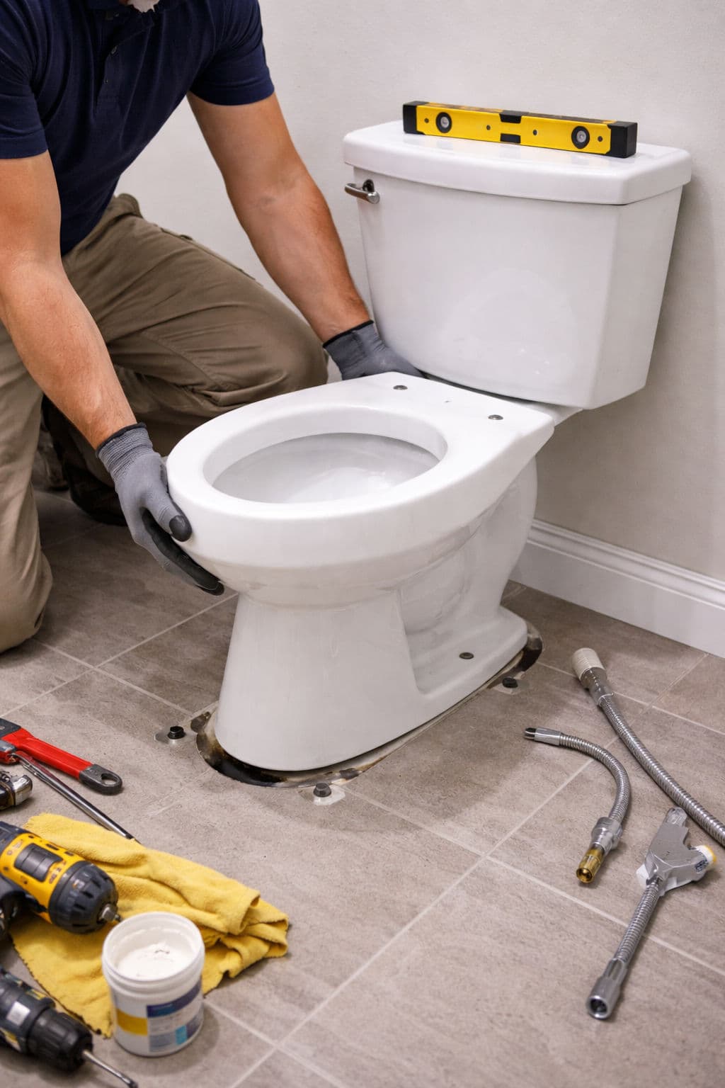 Toilet Installation image