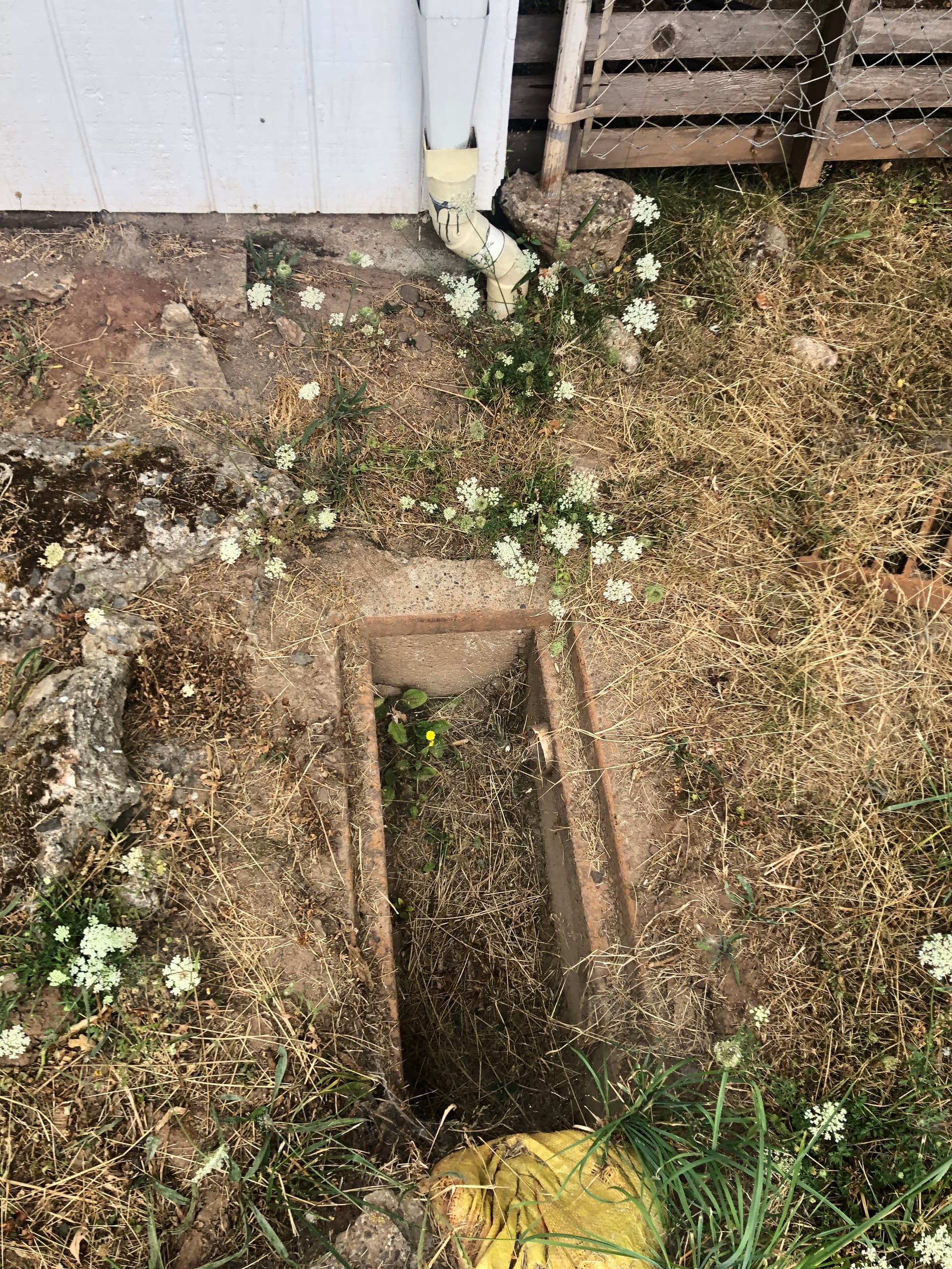 Hydro-Jet Drain Cleaning Clears a Blocked Gutter Drain in Beavercreek Oregon