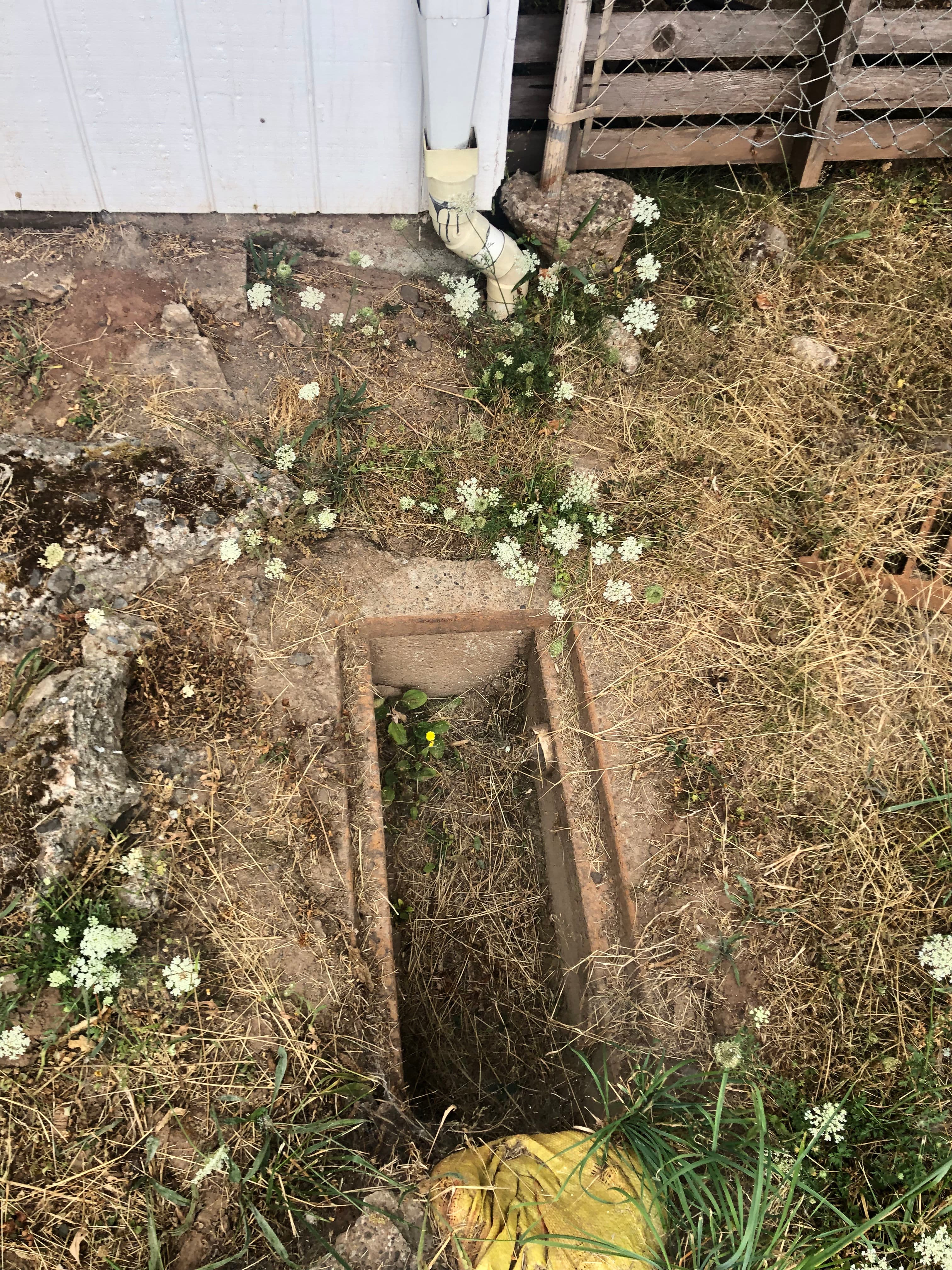 Project Hydro-Jet Drain Cleaning Clears a Blocked Gutter Drain in Beavercreek Oregon image